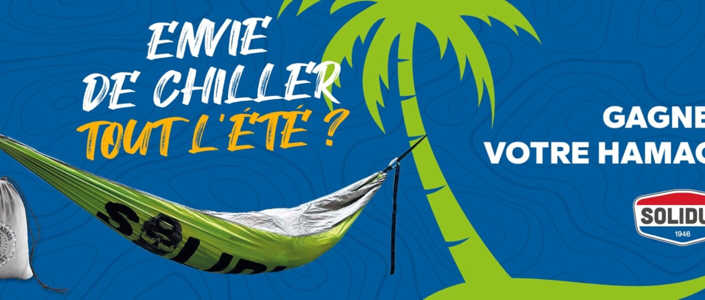 Envie de chiller tout l’été ? Gagnez votre hamac en magasin Hévéa !