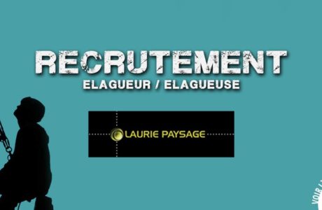 Laurie Paysage recrute 1 élagueur/élagueuse