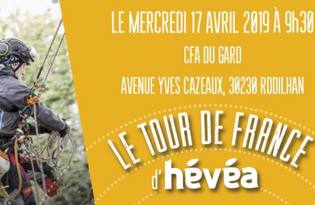 Tour de France Hévéa à Rodilhan (30) le mercredi 17 avril