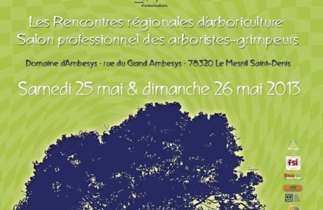 Rencontres régionales d’arboriculture Ile de France