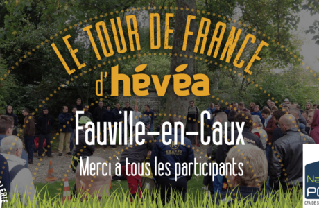Tour de France Hévéa à Fauville-en-Caux